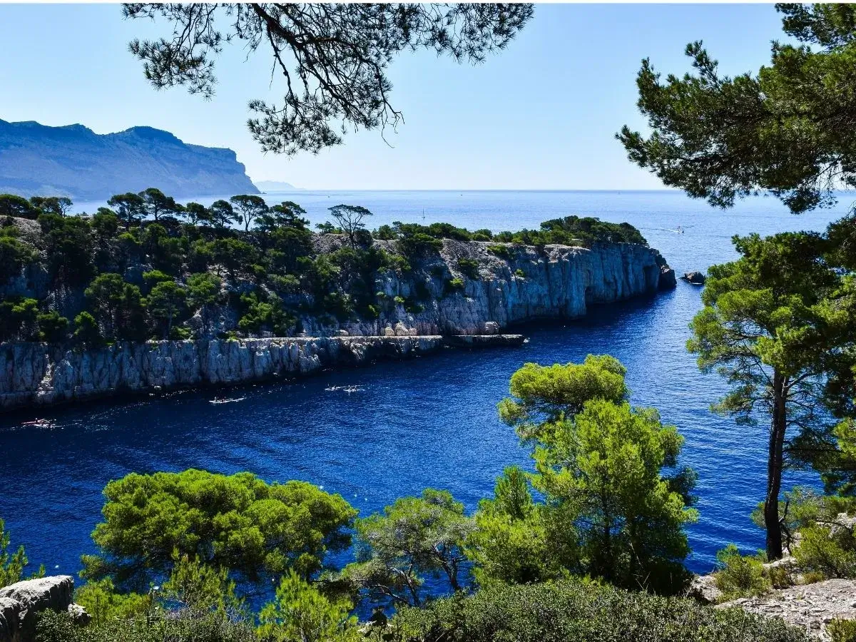 Sortie en bateau dans les Calanques depuis le port de la Madrague à Saint-Cyr-sur-Mer